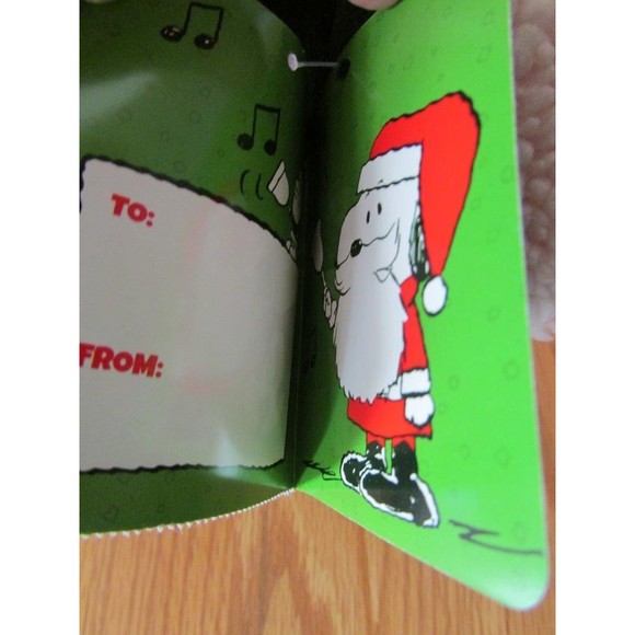 Exclusive MACY'S 2015 Signature Holiday Christmas SNOOPY Plush Toy Puppy Dog NWT - Picture 9 of 10